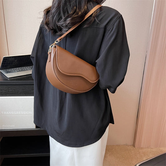 Versatile texture crossbody bag