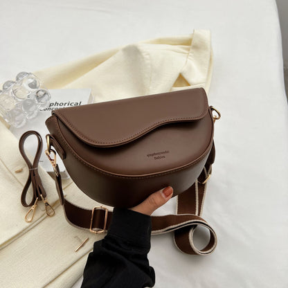Versatile texture crossbody bag