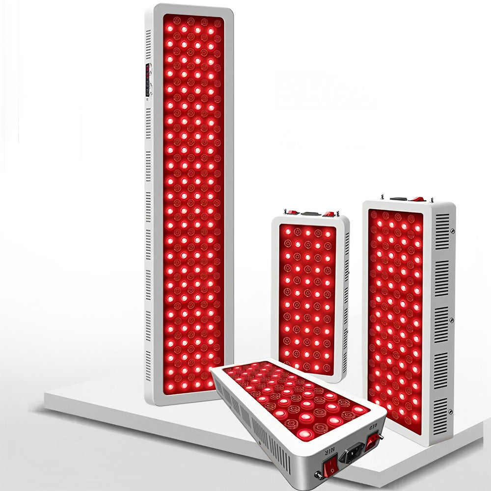 Vertical large LED beauty device