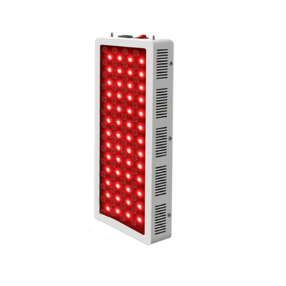 Vertical large LED beauty device