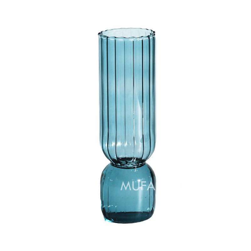 Vertical Pattern Small Vase