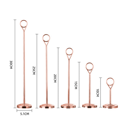 Vertical Price Tag Display Stand with Clip
