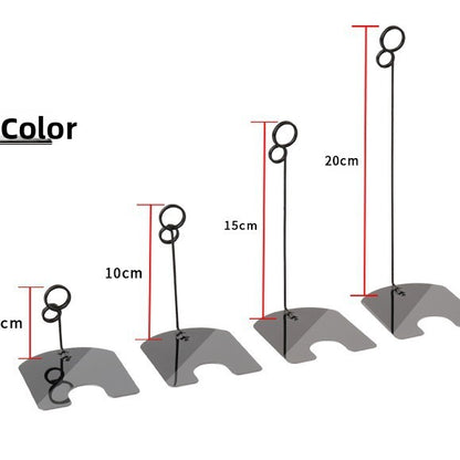 Vertical Price Tag Display Stand with Clip