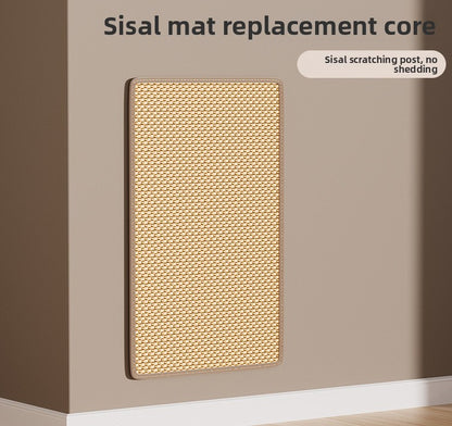 Vertical Sisal Cat Scratching Board with Toy Ball