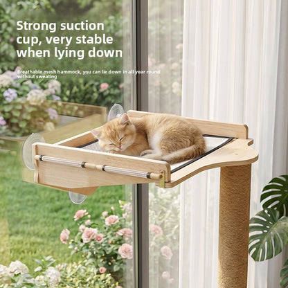 Vertical Sisal Cat Scratching Post and Climbing Frame