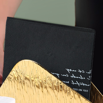 Vertical Solid Wood Desktop Napkin Holder