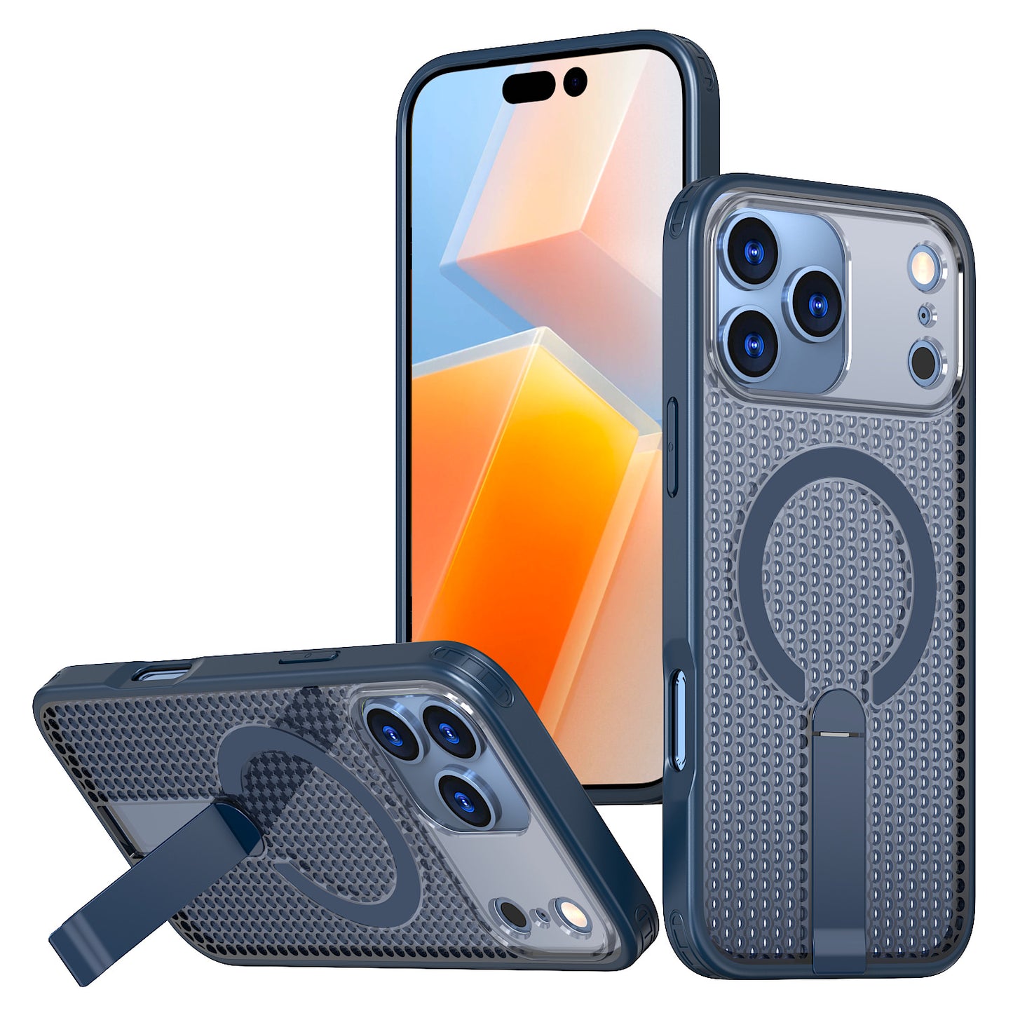 Vertical Stand Star Mobile Phone Case