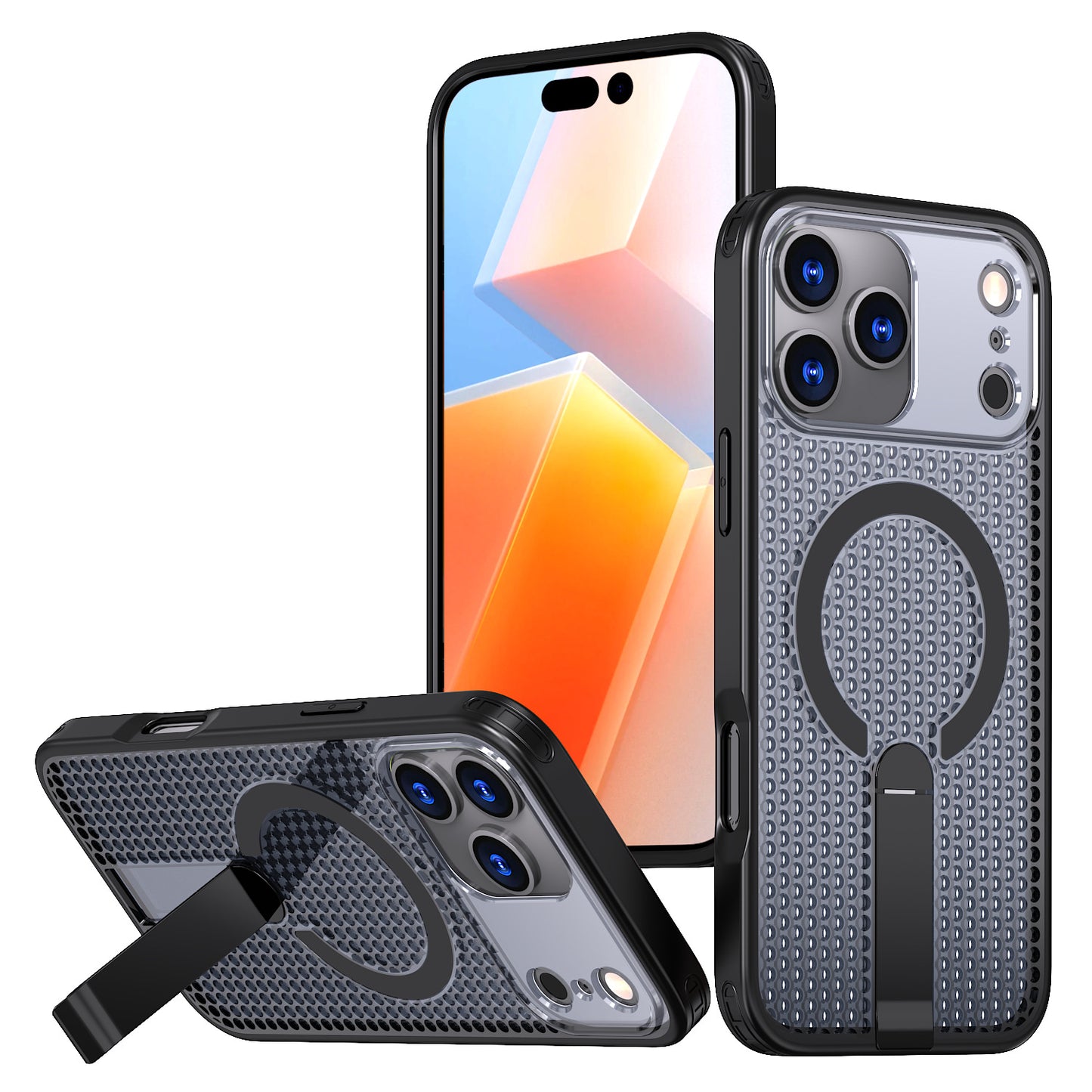Vertical Stand Star Mobile Phone Case
