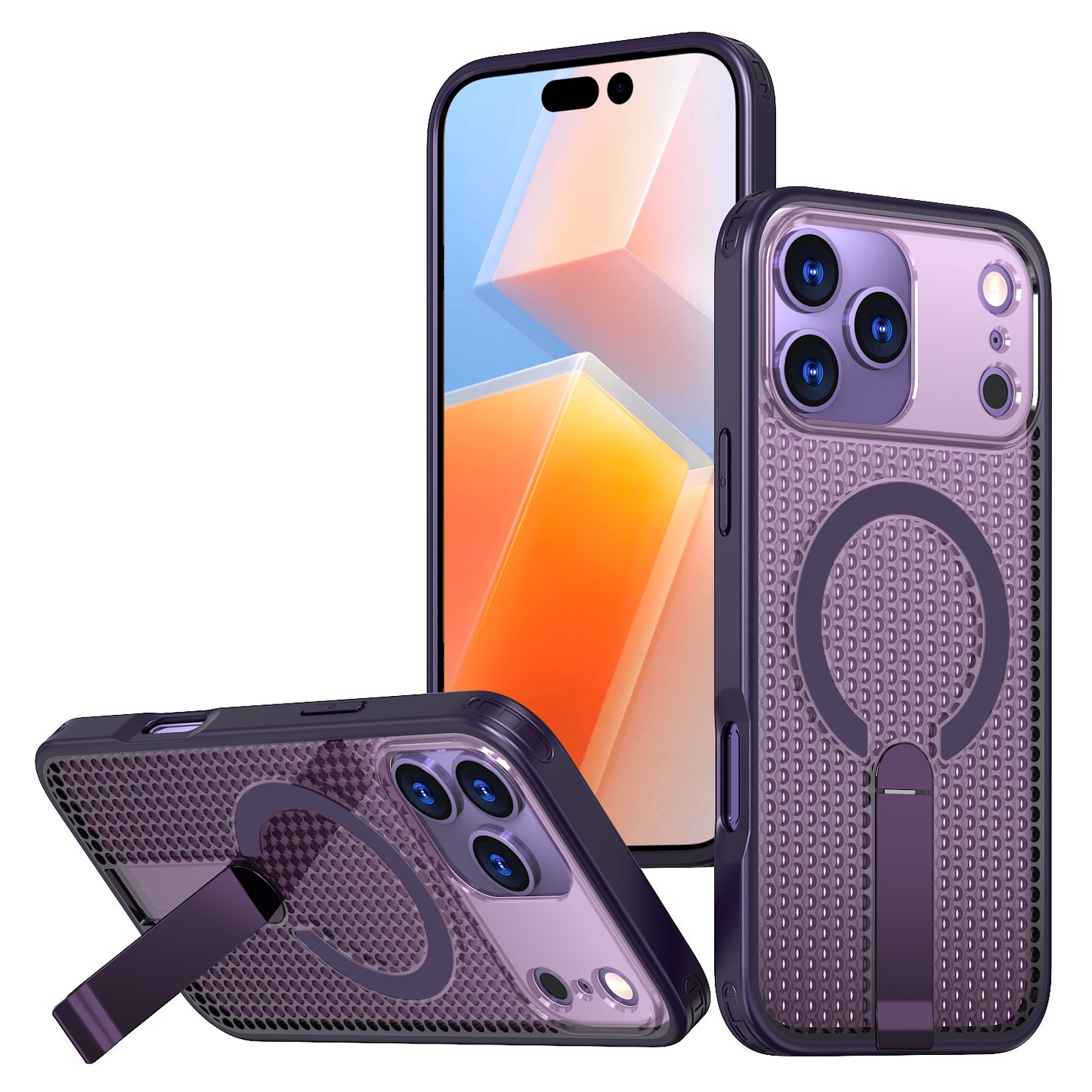 Vertical Stand Star Mobile Phone Case