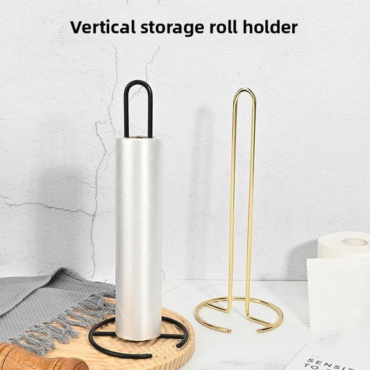 Vertical toilet paper holder