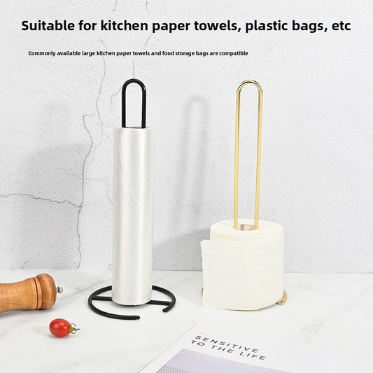 Vertical toilet paper holder