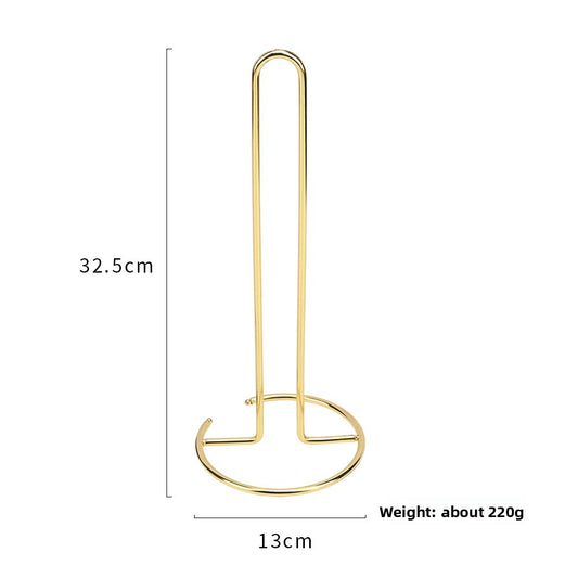 Vertical toilet paper holder
