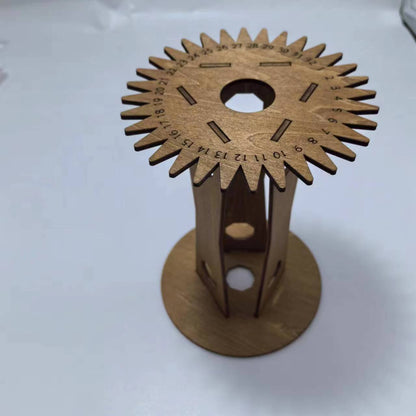 Vertical Wooden Desktop