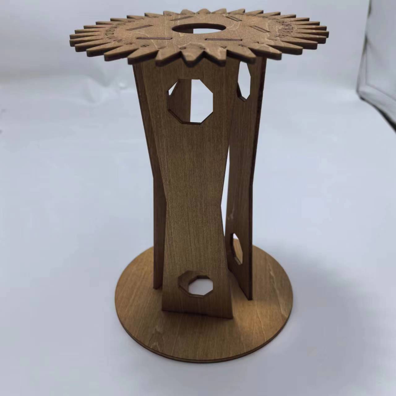 Vertical Wooden Desktop