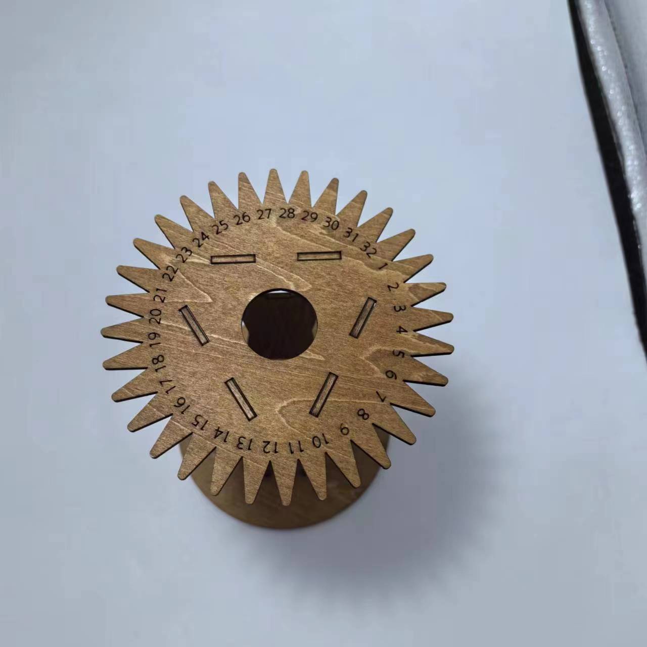 Vertical Wooden Desktop