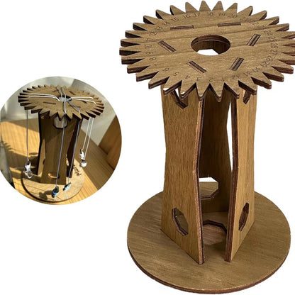 Vertical Wooden Desktop