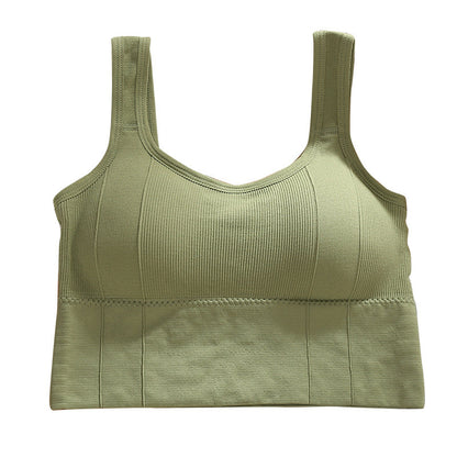 Vest Style Tube Top with Built-in Cups