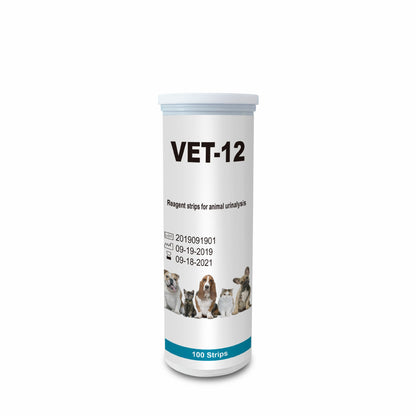 Veterinary Urine Test Strips 12-Parameter Detection