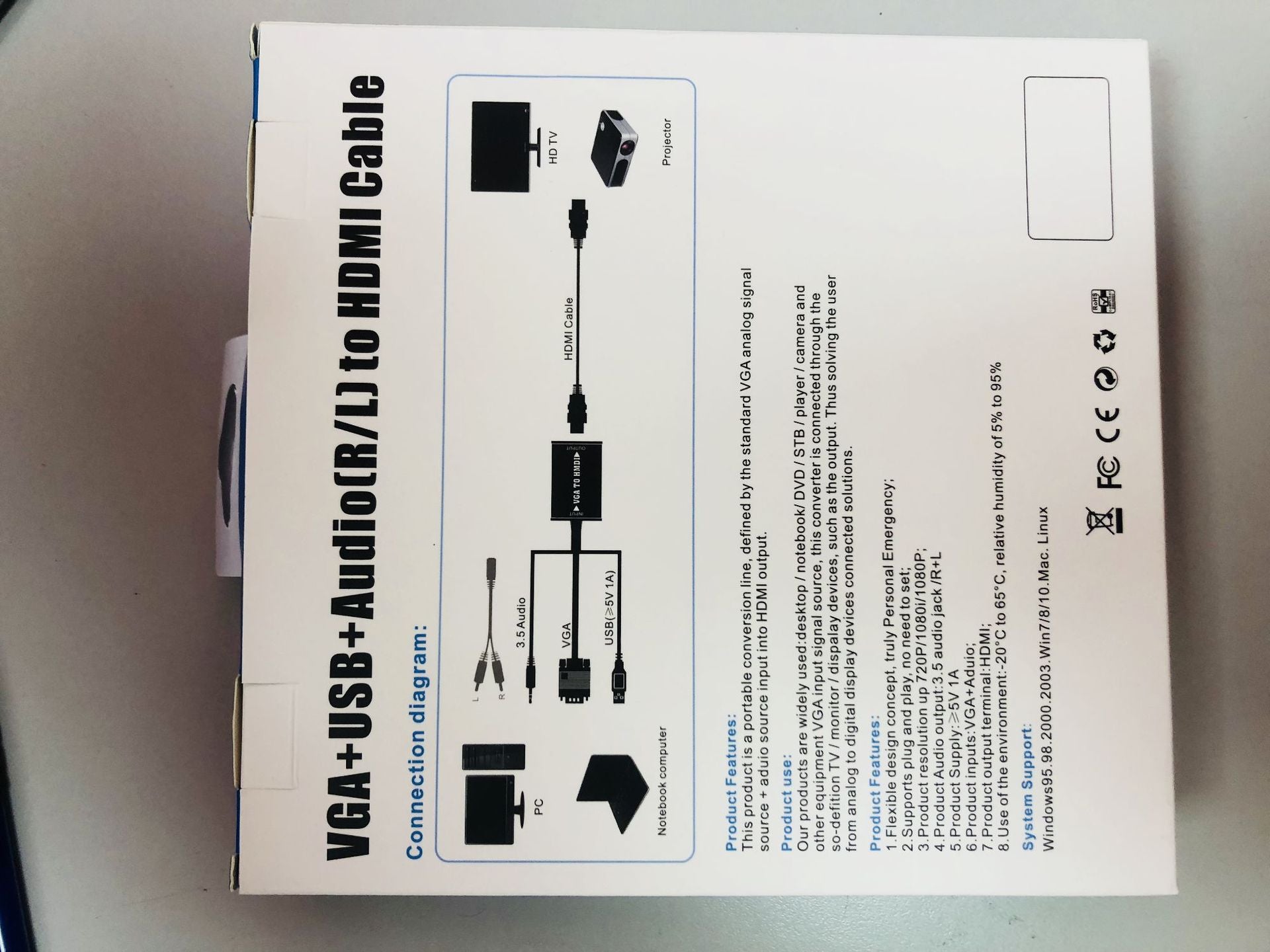 VGA HDMI converter