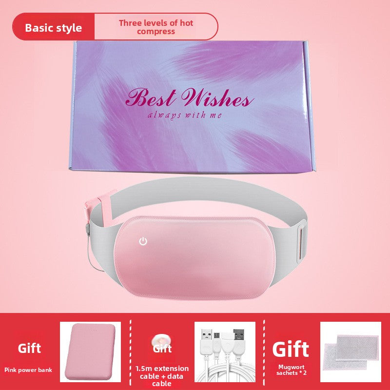 Vibrating Heating Waist Belt with Temperature Control