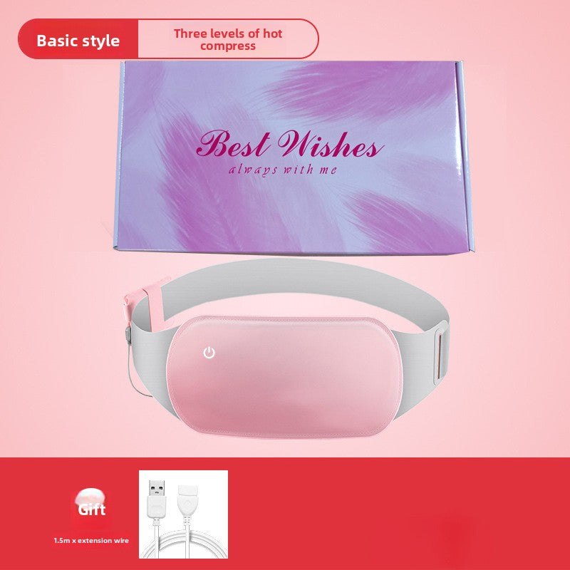 Vibrating Heating Waist Belt with Temperature Control