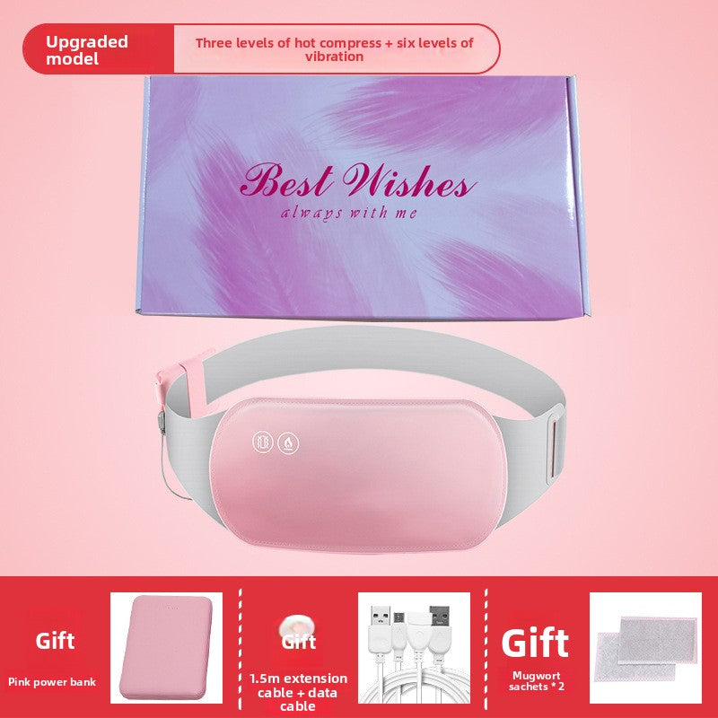 Vibrating Heating Waist Belt with Temperature Control