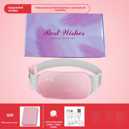 Vibrating Heating Waist Belt with Temperature Control