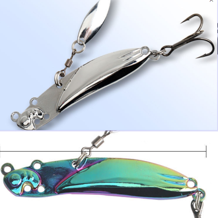 Vibrating Metal Fishing Lure Bait