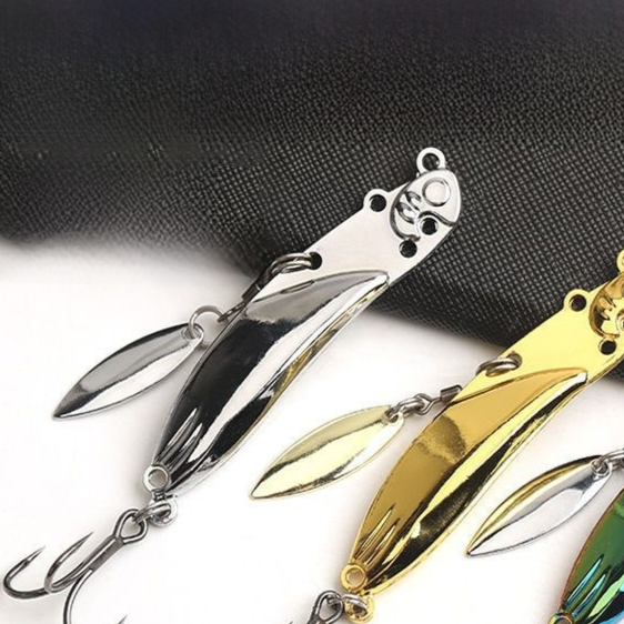 Vibrating Metal Fishing Lure Bait
