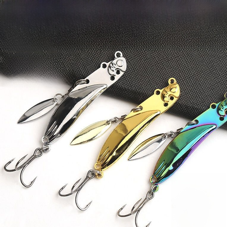 Vibrating Metal Fishing Lure Bait
