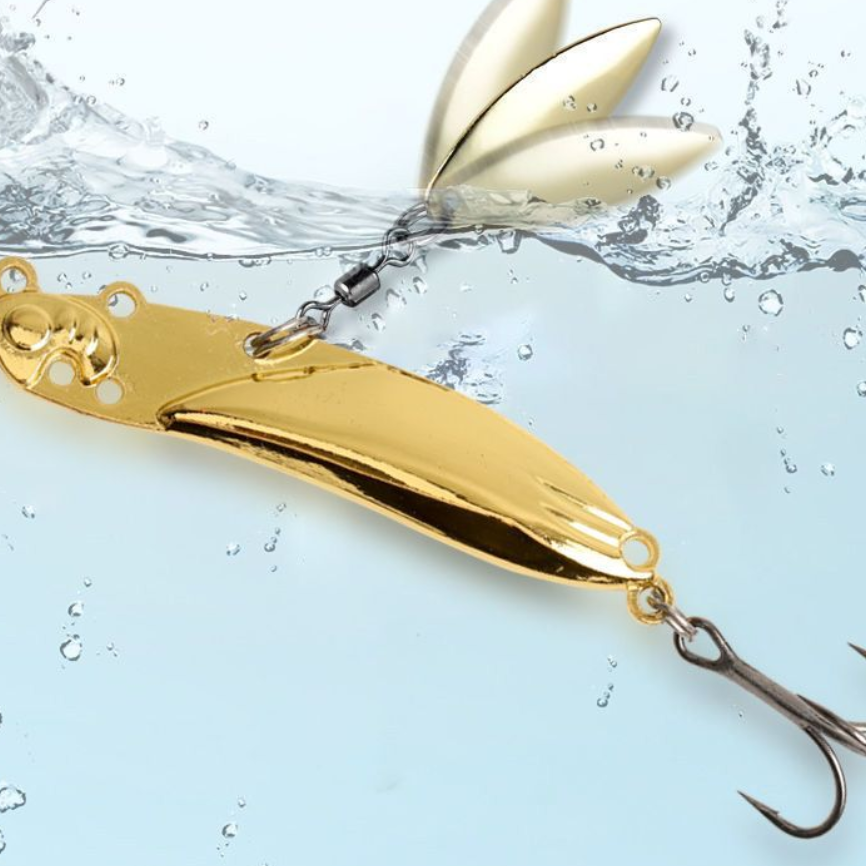 Vibrating Metal Fishing Lure Bait