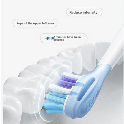Vibrating sonic toothbrush