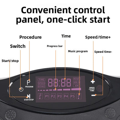 Vibration Exercise Machine for Fitness and Body Shaping