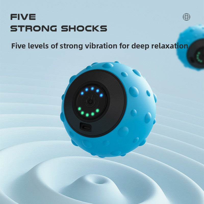Vibration massage ball