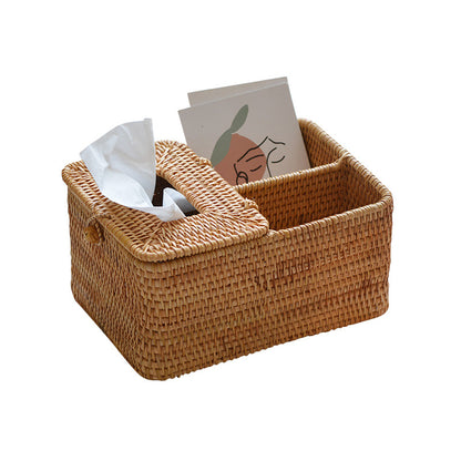 Vietnam rattan handmade storage box