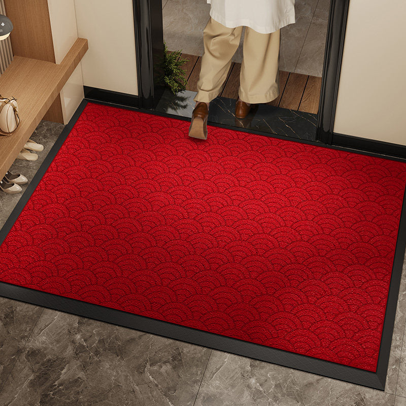 Villa Entrance Door Mat, Home Entrance Carpet, Thickened New Chinese Style Foyer Outdoor High-End Door Mat