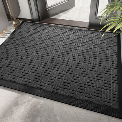 Villa Entrance Door Mat, Home Entrance Carpet, Thickened New Chinese Style Foyer Outdoor High-End Door Mat