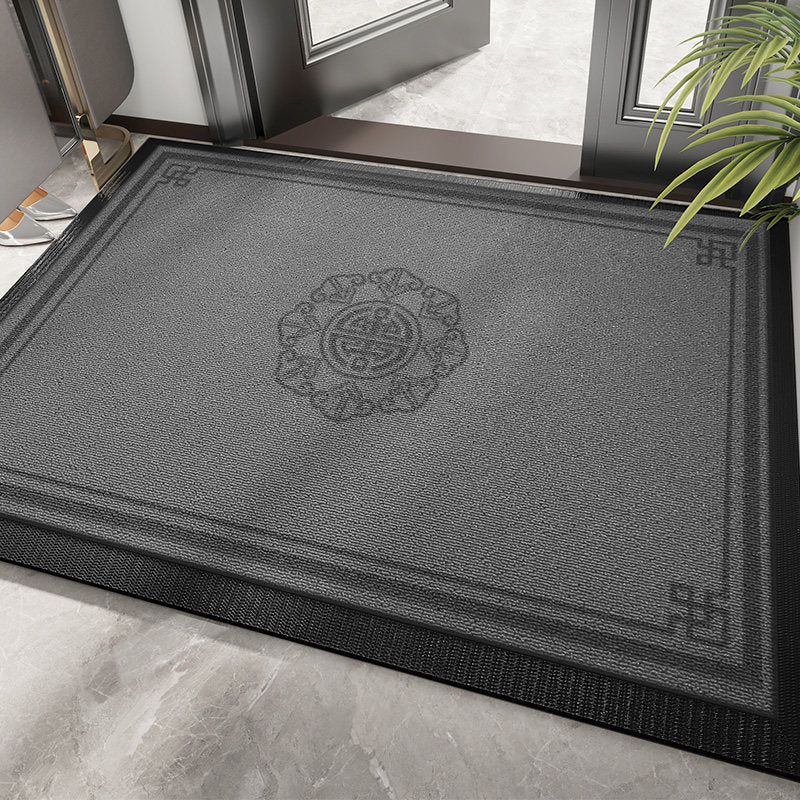 Villa Entrance Door Mat, Home Entrance Carpet, Thickened New Chinese Style Foyer Outdoor High-End Door Mat