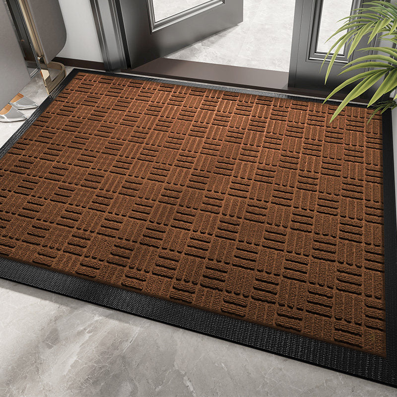 Villa Entrance Door Mat, Home Entrance Carpet, Thickened New Chinese Style Foyer Outdoor High-End Door Mat