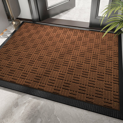 Villa Entrance Door Mat, Home Entrance Carpet, Thickened New Chinese Style Foyer Outdoor High-End Door Mat