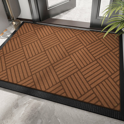 Villa Entrance Door Mat, Home Entrance Carpet, Thickened New Chinese Style Foyer Outdoor High-End Door Mat