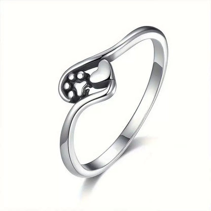 Vintage Adjustable Mantra Ring
