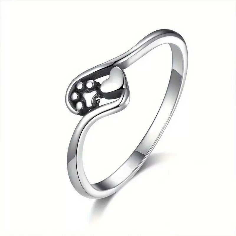 Vintage Adjustable Mantra Ring
