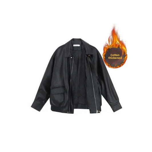 Vintage Biker Leather Jacket