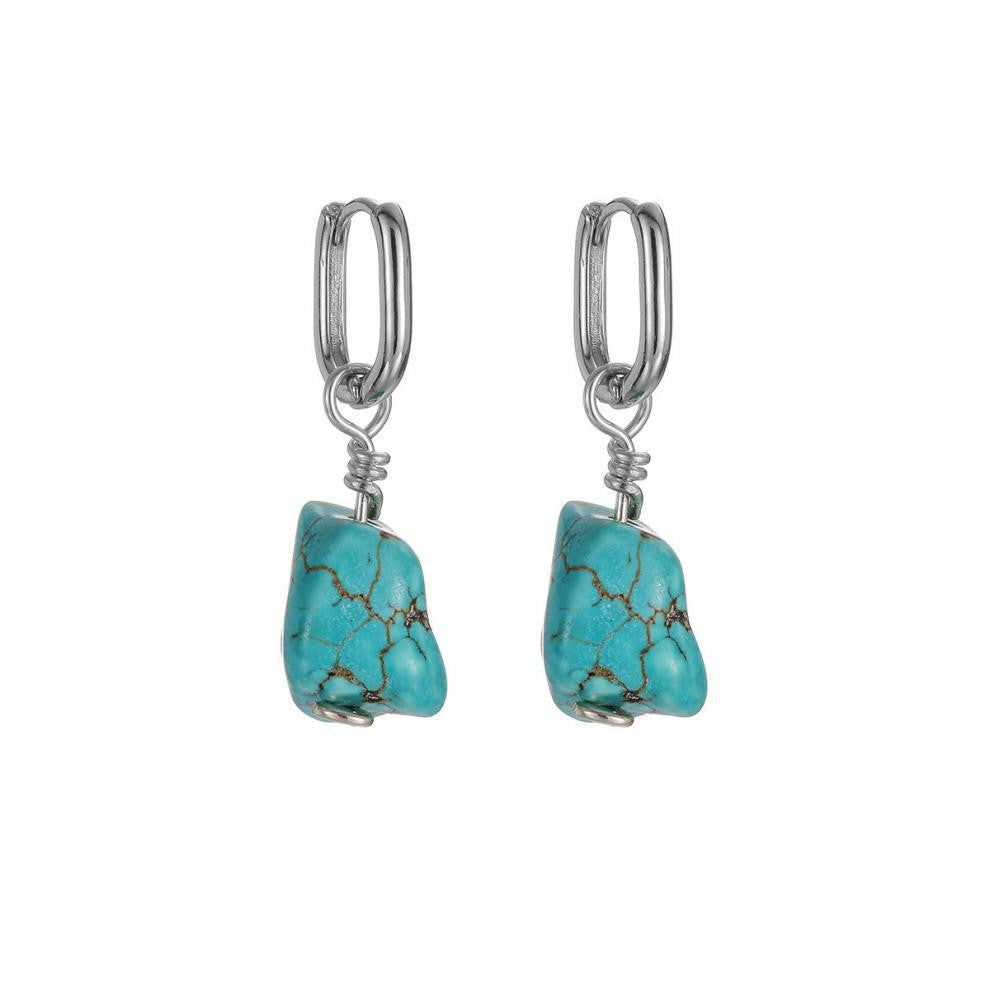 Vintage Blue Ethnic Handmade Earrings