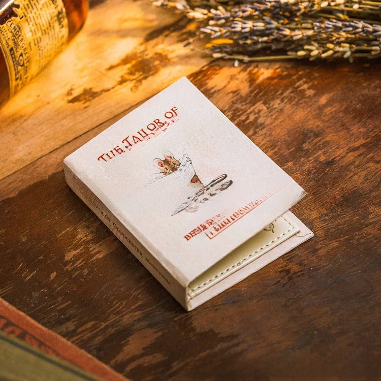 Vintage Book Style Anti-Theft Passport Holder