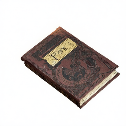 Vintage Book Style Anti-Theft Passport Holder