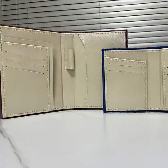 Vintage Book Style Anti-Theft Passport Holder