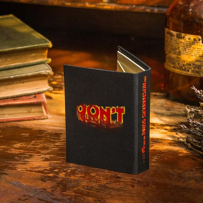 Vintage Book Style Anti-Theft Passport Holder