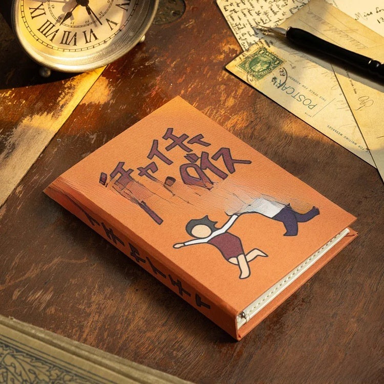 Vintage Book Style Anti-Theft Passport Holder